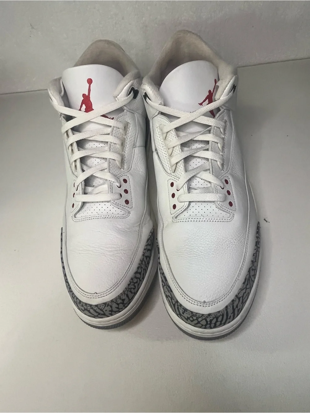 Nike Air Jordan 3 Retro White Cement Reimagined Size 18
